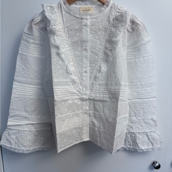 Sezane NELE SHIRT - Picture 5 of 11
